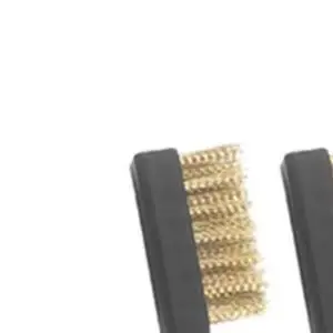 Wire Brush Brass Brushes Welding Slag Clean Tools Curved Handle For Polishing for mini Nylon Brush Rust Scratch 6pcs/Set