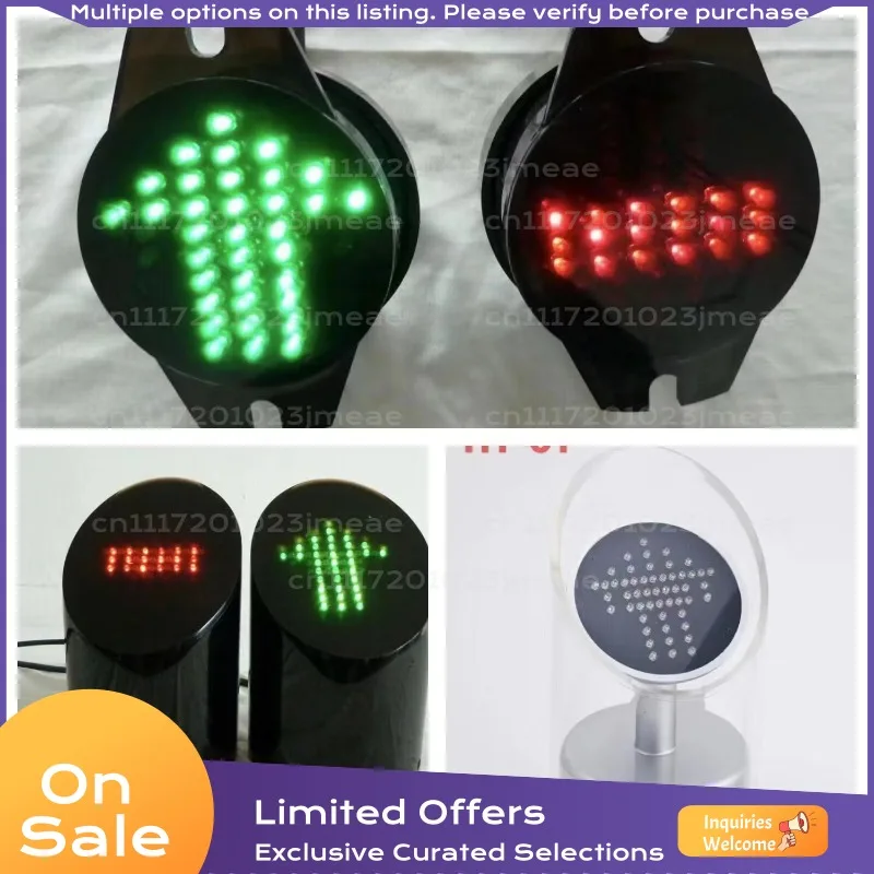 24V Universal Escalator Direction Indicator Light Traffic Light Elevator Direction Indicator for Escalator & Moving Walkway