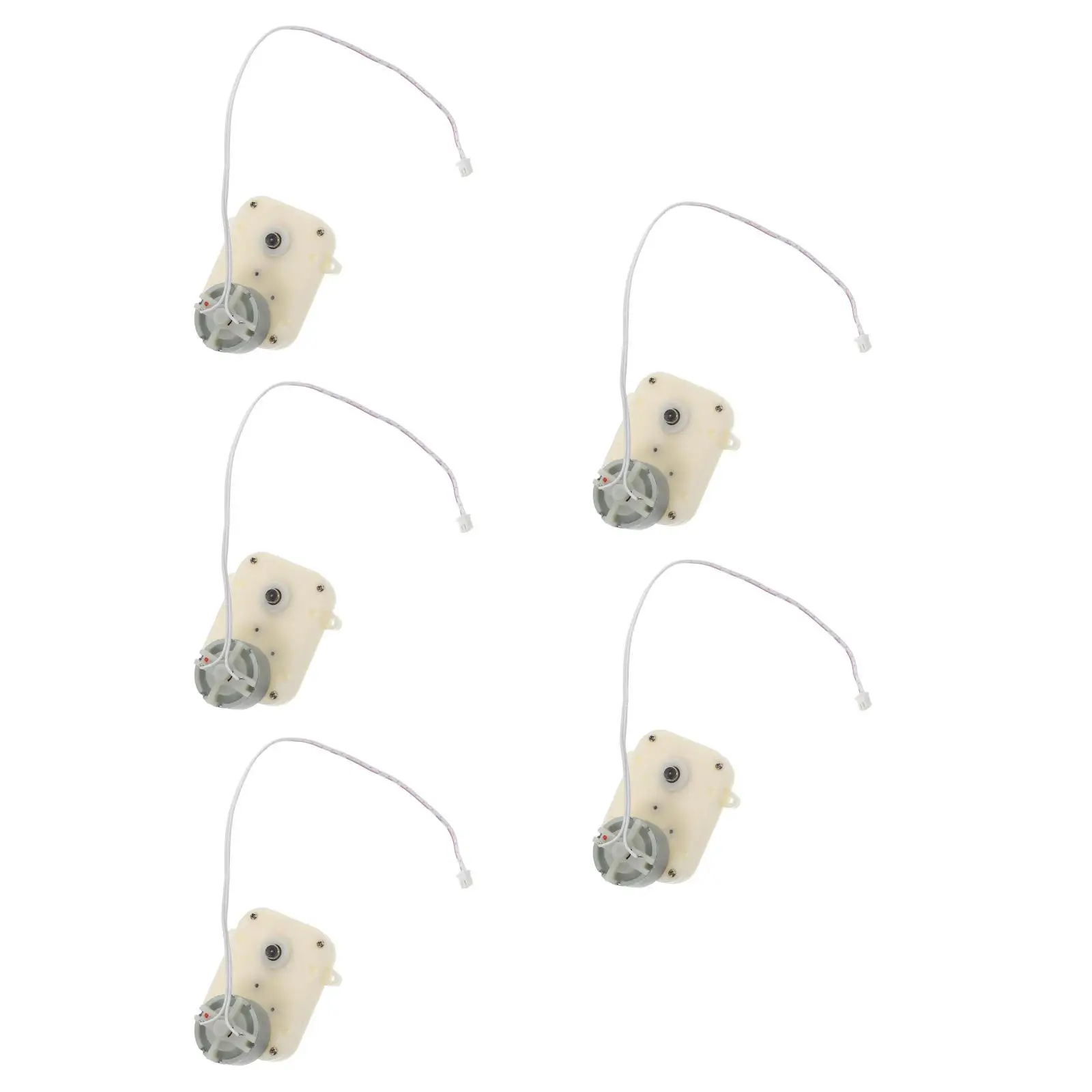 

5pcs 5 Count Electric Gear Motor Small Rotating Single Watch Winder Micro Reduction Mirror Ball