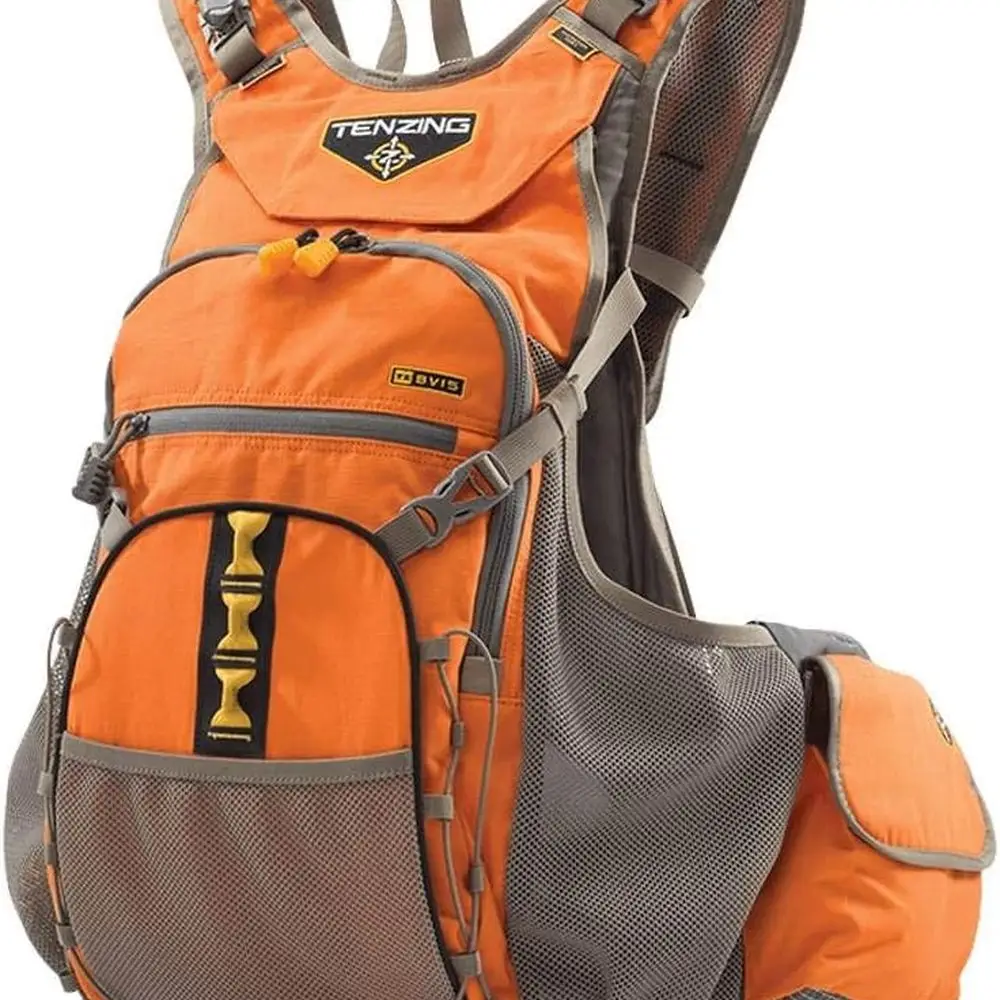 

Жилет TENZING TZ BV16 Upland Bird — комплект жилета Rip-Stop Blaze, оранжевый, с 14 петлями, 13 карманами