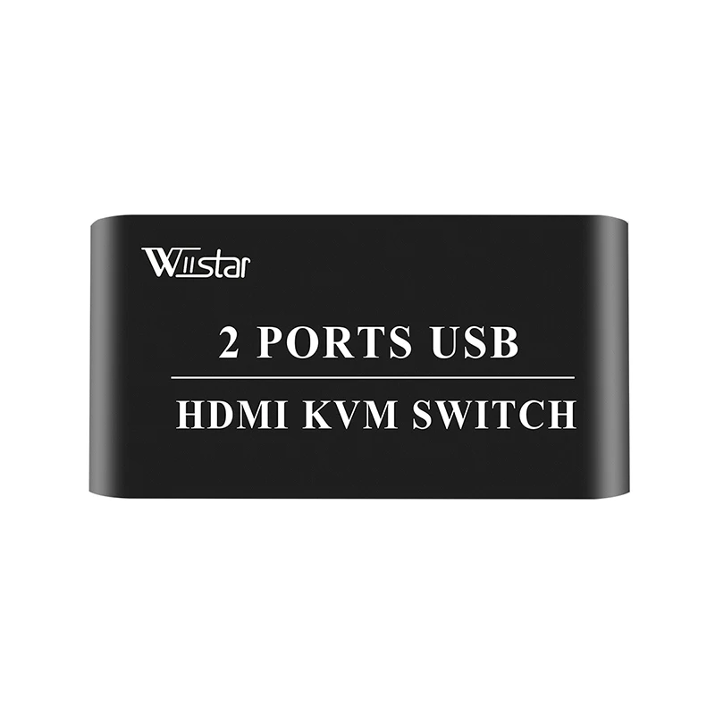 

KVM Switch HDMI Video Selector Box HDMI Switcher 2x1/4x1 Sharing USB 2.0 Monitor Mouse Keyboard for Computer Laptops 2/4PCs