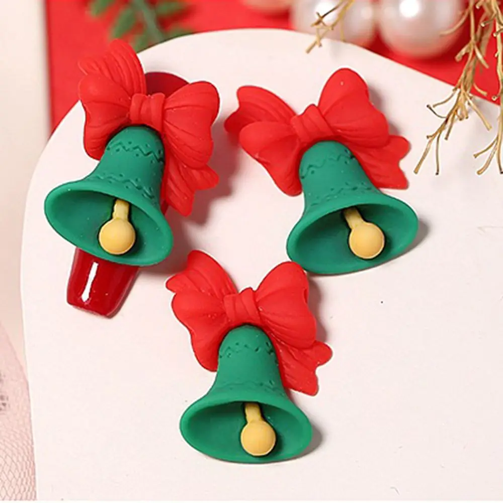 Elk Ornament DIY Craft Christmas tree Animals Christmas Nail Charms 3D Nail Art Decoration Nail Jewelry Manicure Accessories