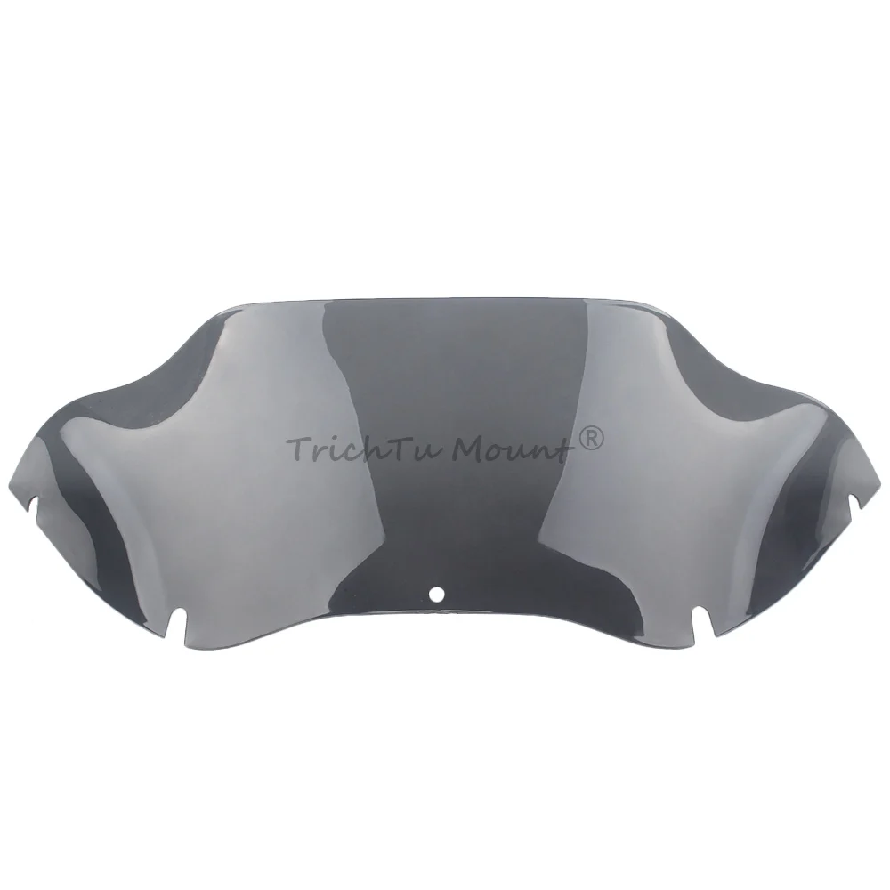 زجاج أمامي منحرف للرياح للدراجات النارية مقاس 9.5 بوصة لدراجة Harley Touring Road Glide مخصص CVO Ultra FLTR FLTRU 1998-2013