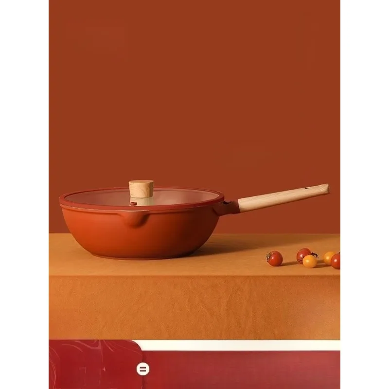 

Non Stick Frying Pan, Household Induction Cooker, Gas Stove, Special Wheat Rice Stone Flat Bottomed Pan, Small Frying Pan