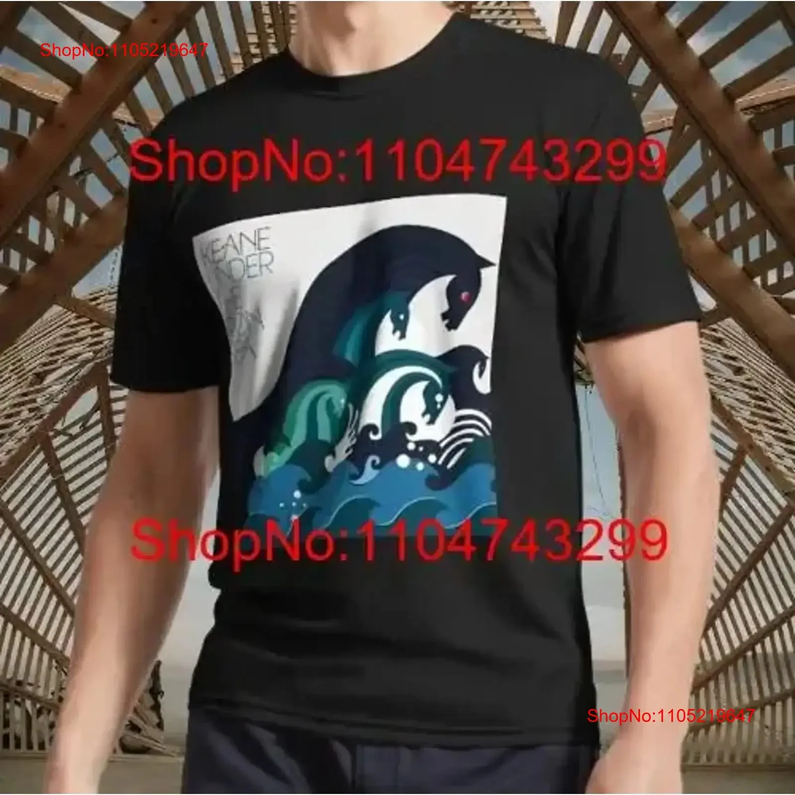 New Keane under the iron sea Active T Shirt Logo Funny Size S to 5XL vintage Washed Breathable Casual Versatile vintage Washed
