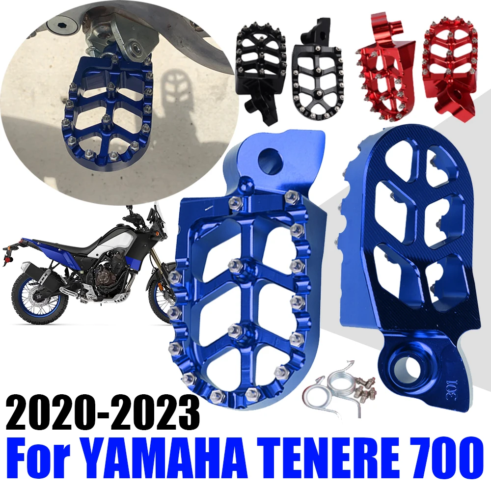 Motorcycle Footrest Footpeg Foot Pegs For Yamaha YZ 65 85 125 250 125X 250X 250FX 450FX WR 250F 450F YZF WRF 250 450 2001 - 2023