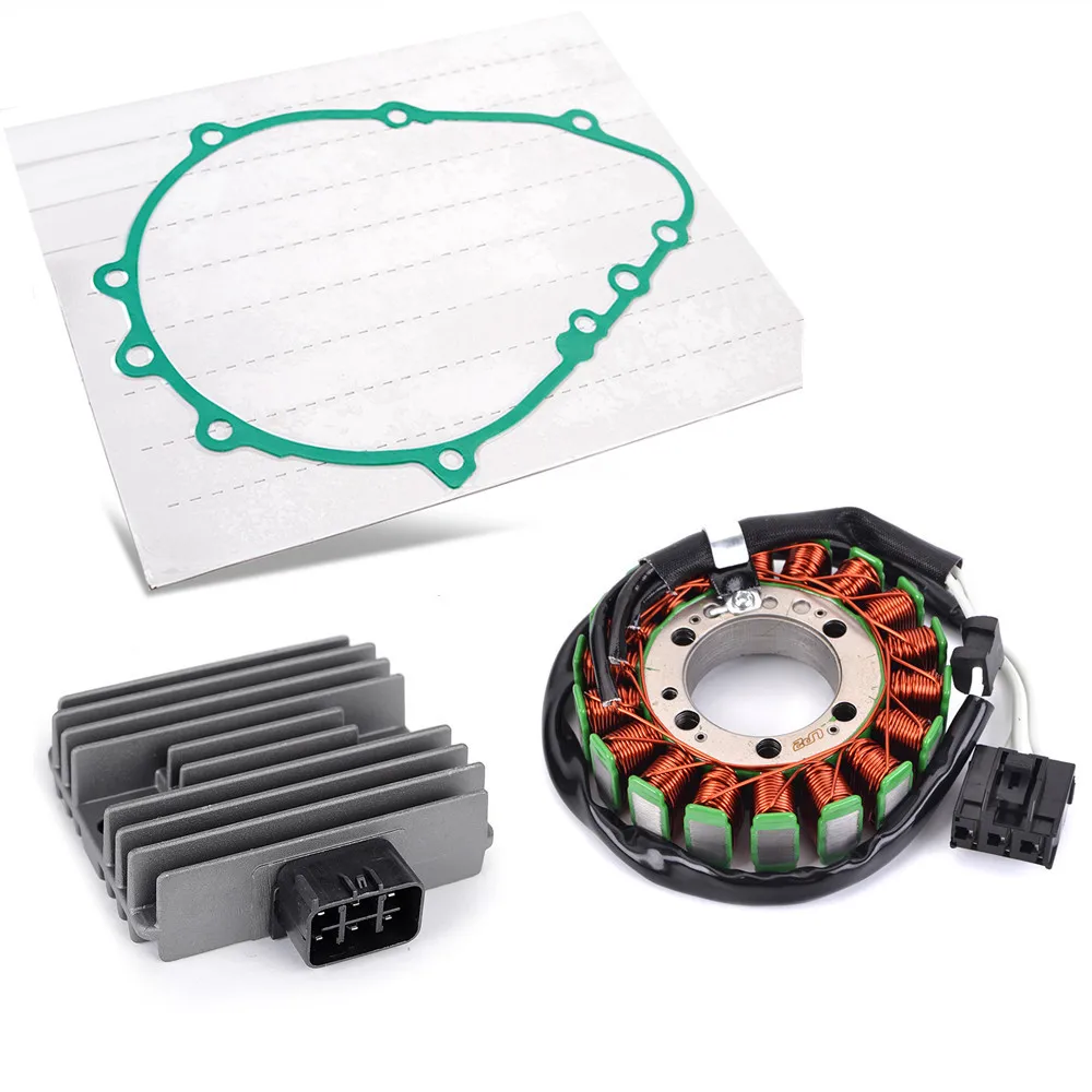 

For Kawasaki ZR750 Z750 Z 750 2007-2012 Stator Coil & Regulator Rectifier & Gasket ZR1000 ZR 1000 Z1000 2007 2008 2009