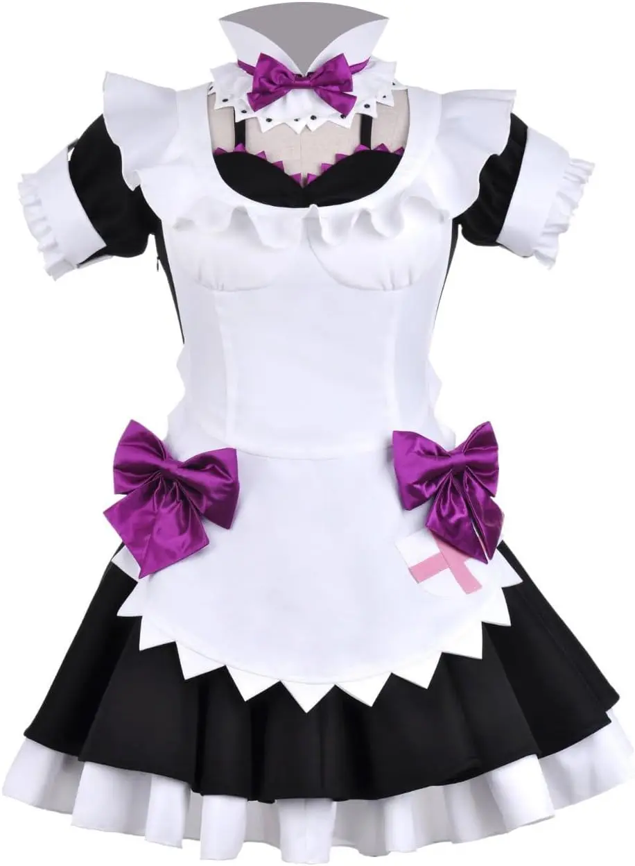 

Anime Love Live!School Idol Diary Maki Nishikino Cosplay Costume Woman Maid Dress Customize