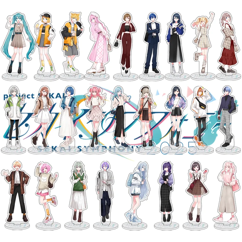 Project Sekai 2025 Concert Colorful Stage Plate Desk Decor Akiyama Mizuki Standing Collection Acrylic Ornament Asahina Mafuyu