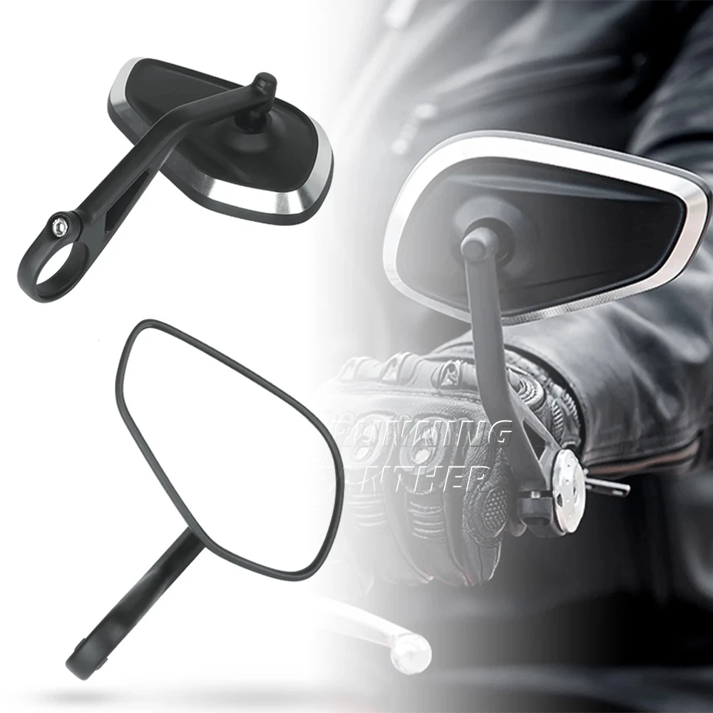 

Motorcycle Handlebar Rearview Handle Bar End Mirror Kit For Rocket 3 Street Triple S 765 765RS 765R Speed Triple 1200RS 1200RR