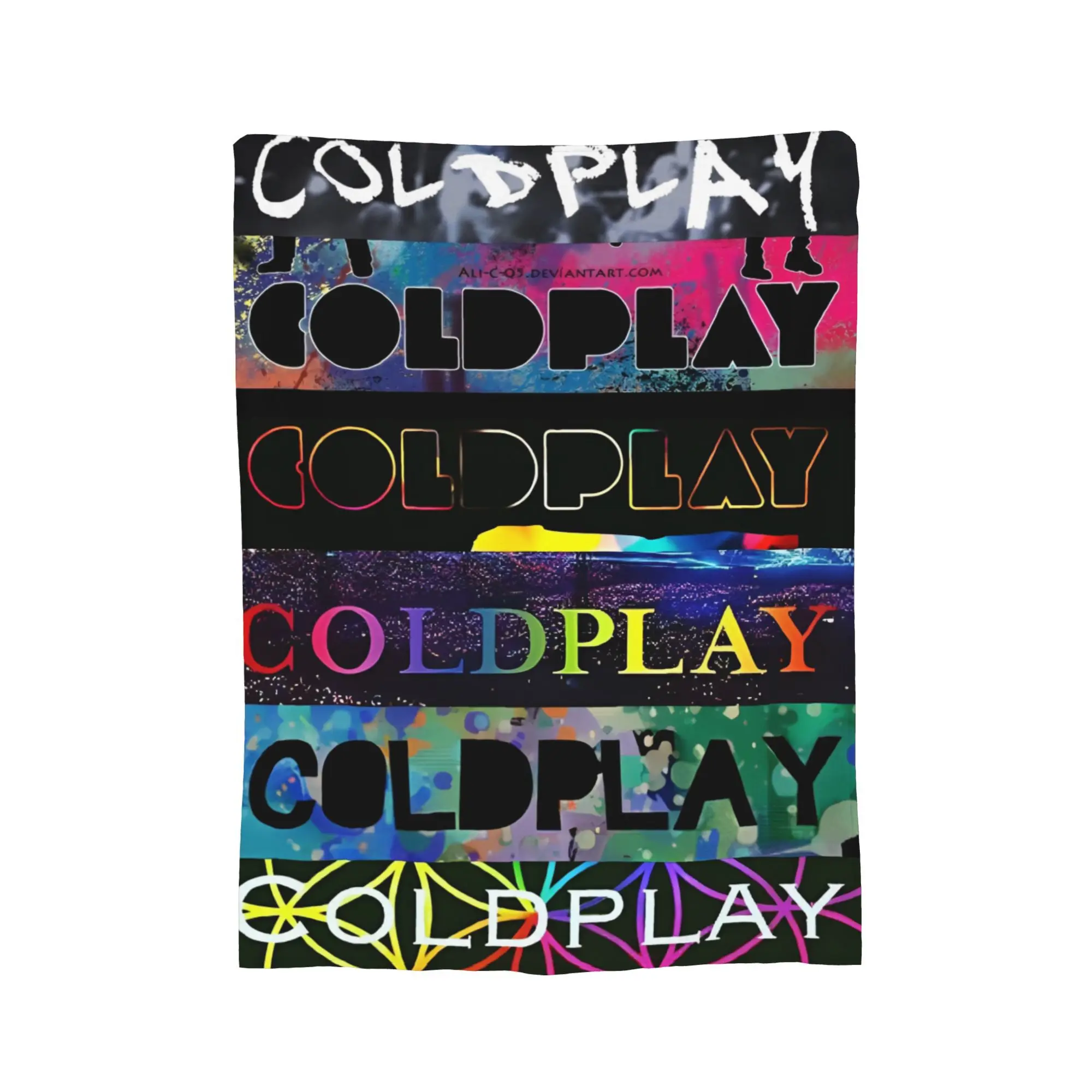 Coldplayed 2025 Tour Head Full of Dreams Throw Blanket for Couch  Fuzzy Soft Plush Blanket Multiple Sizes Bedspread All Seasons