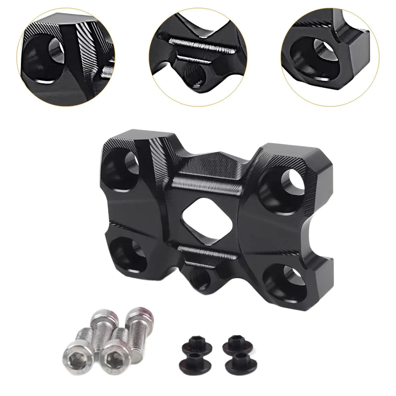 دراجة نارية المقود زيادة الناهض المعادن جبل المشبك المدمجة التوجيه ترقية لهوندا PCX160 PCX