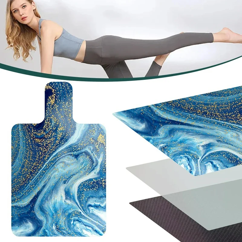 Matelas central P5-Pilates, absorbant la sueur et antidérapant, tapis de Yoga pour Fitness à domicile, pour l'entraînement de l'équilibre et les entraînements de Pilates