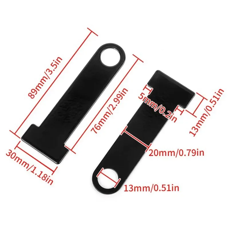 2PCS Motorcycle Helmet Lock Buckle Anti-theft Quick Release Fastener Secure Connector Motorcycle Accessories