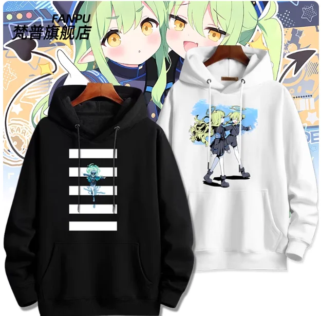 

Anime Blue Archive Hooded Hoodie Cosplay Costume Autumn Winter Men Women Coat Loose Jacket Tops Gifts FP