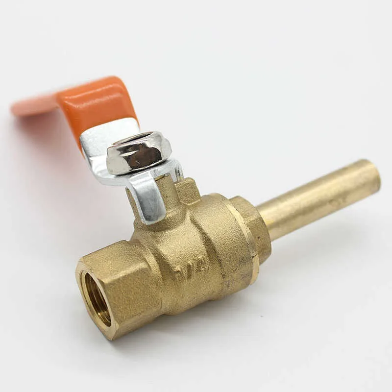 1/4 Gas Valve And Nozzle,Stove Special Control Switch,Professional Accessory For Clay Pot Stove Low Soup Stove Hotel Kitchenware