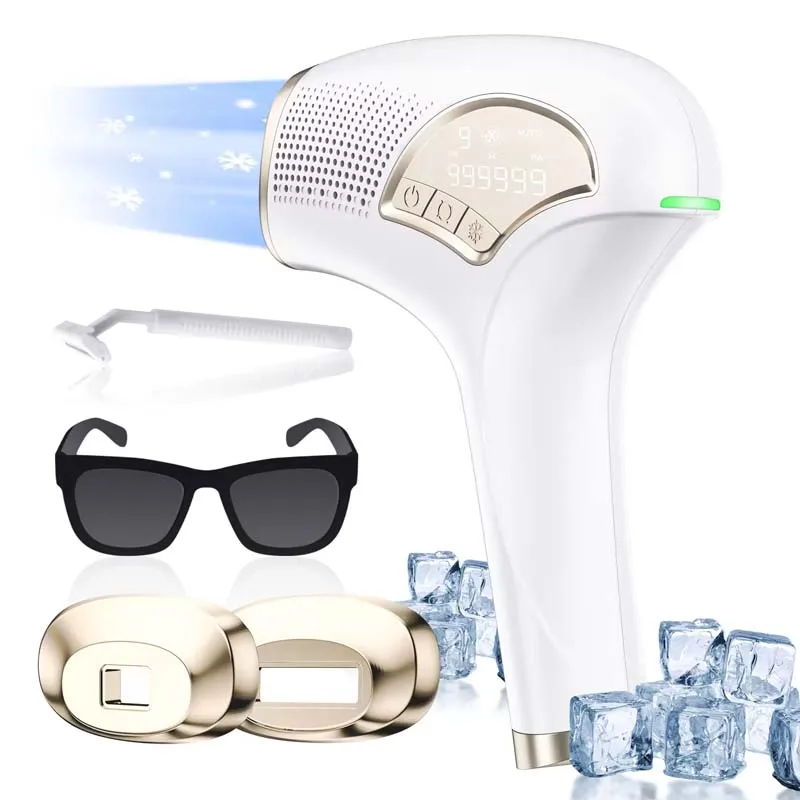 

Беспроводная перезаряжаемая электрическая бритва IPL для удаления волос для безболезненного удаления волос на теле и лице, для домашнего использования