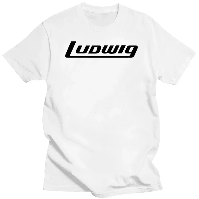 men brand tshirt Ludwig Drums Music Instrument T Shirt For Men T-Shirt Man Anti-Wrinkle O-Neck Unisex Tshirt For Men