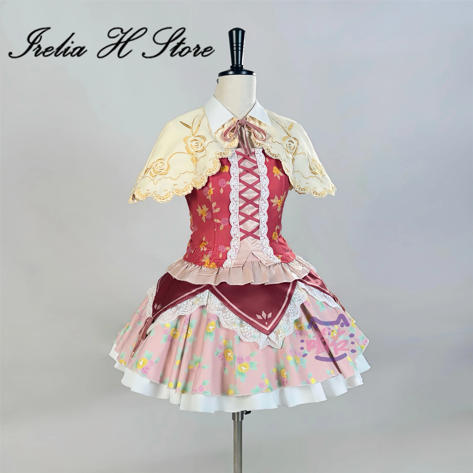 

Irelia H Store Anime ni cos kke Cinderella Cosplay Costume Cinderella Coffee Maid Party Dress Women halloween Costume