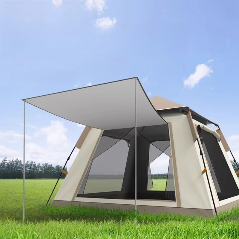 Windbreaker Folding Camping Tent Waterproof Automatic Camping Tent Sunshade Light-Weight Tenda De Acampamento Outdoor Tools