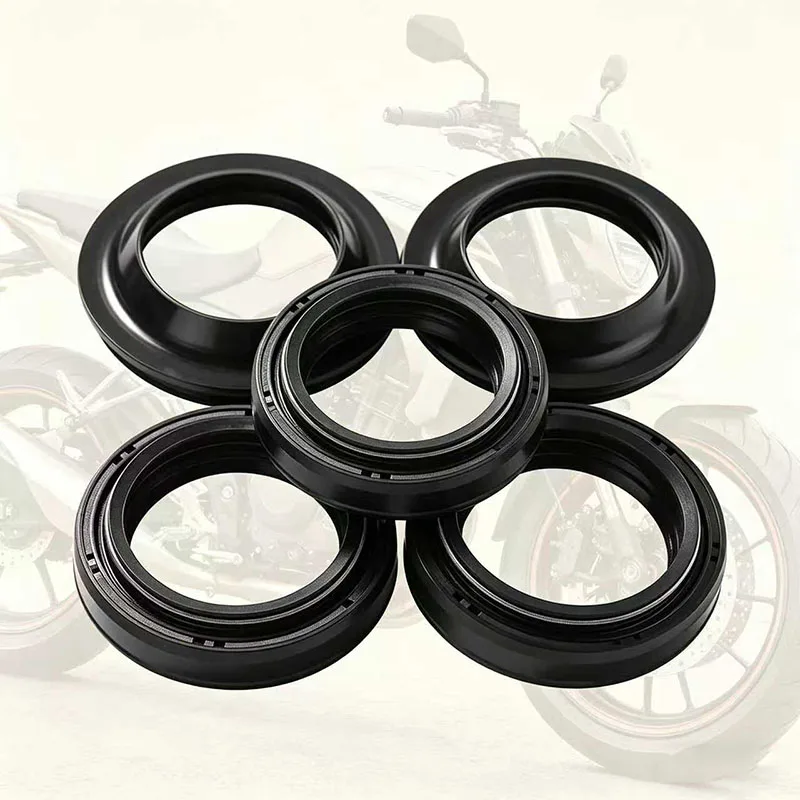 41x53x8/10.5 Motorcycle Front Fork Oil Seal Dust Seal for MOTORHISPANIA RX 50 R - PAIOLI FORK KN1 125 - PAIOLI FORK