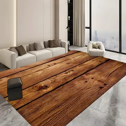 Beautiful wood Floor Mat Bathroom Mat Kids Room Bedroom Decoration Balcony Anti-Slip Doormat Living Room Welcome Rug