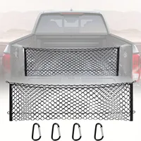 Truck Bed Cargo Net Truck Bed Storage Net Organizer Envelope Cargo Net Elastic Mesh Net for Chevy Silverado F150 F250