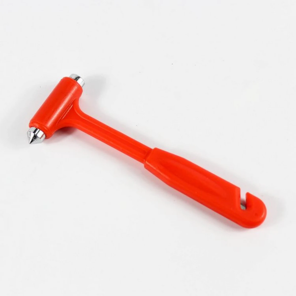 1Pc Martello di sicurezza multifunzionale Casa Ufficio Auto Bus Finestra Interruttore Solido Mini Manico rosso Martello di sicurezza Strumento di fuga di emergenza
