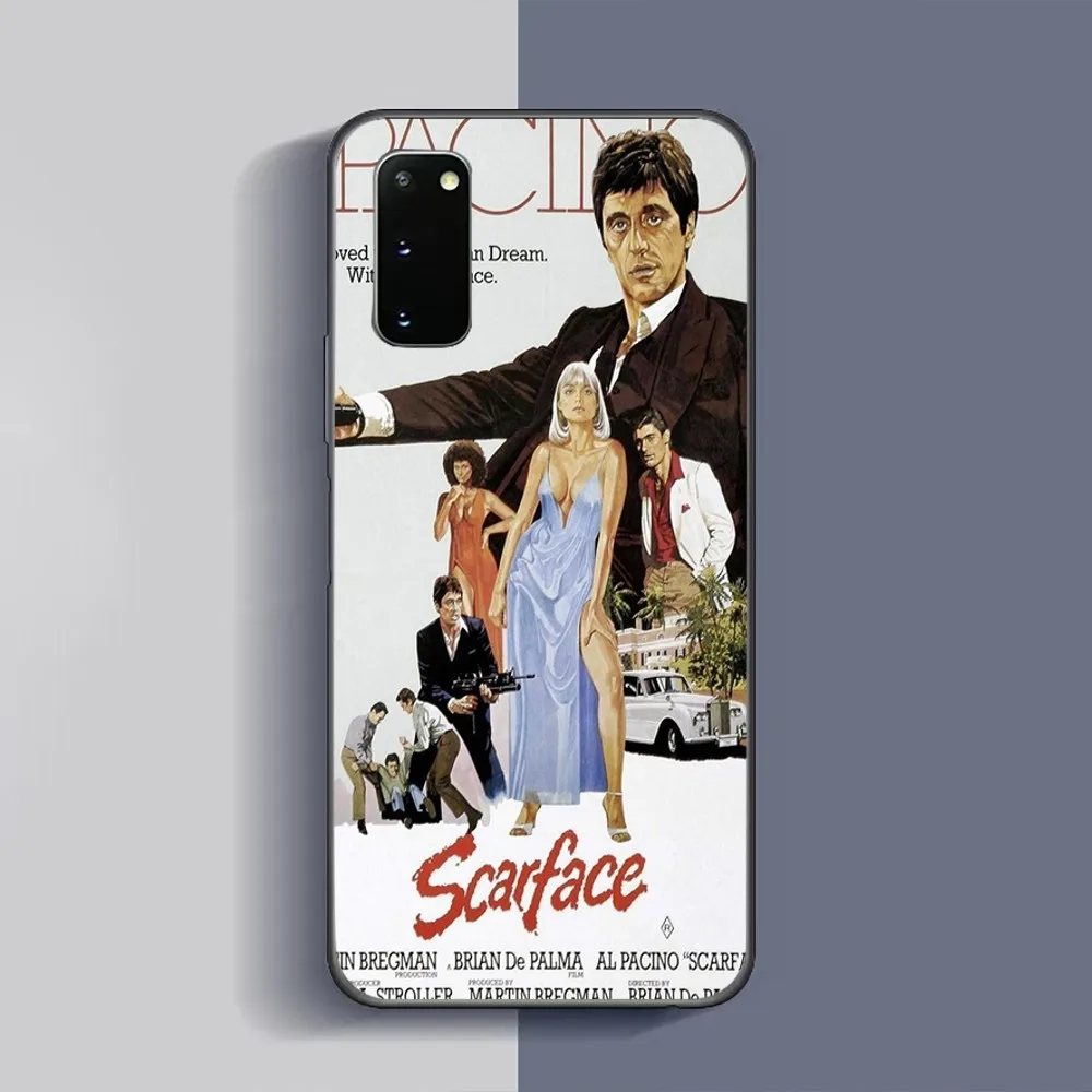 Scarface 1983 Film Al Pacino Movie Phone Case For Samsung Galaxy A52 A12 A51 S21 Edge S22ULTRA S23 S20LITE Plus Ultra Cover