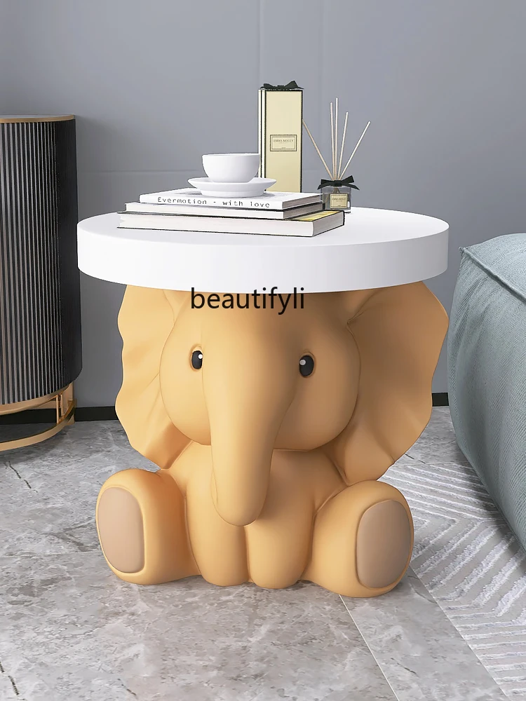 Creative Elephant Floor Ornaments Living Room Sofa next to Tea Table Decoration Bedroom Bedside Table Housewarming Gift