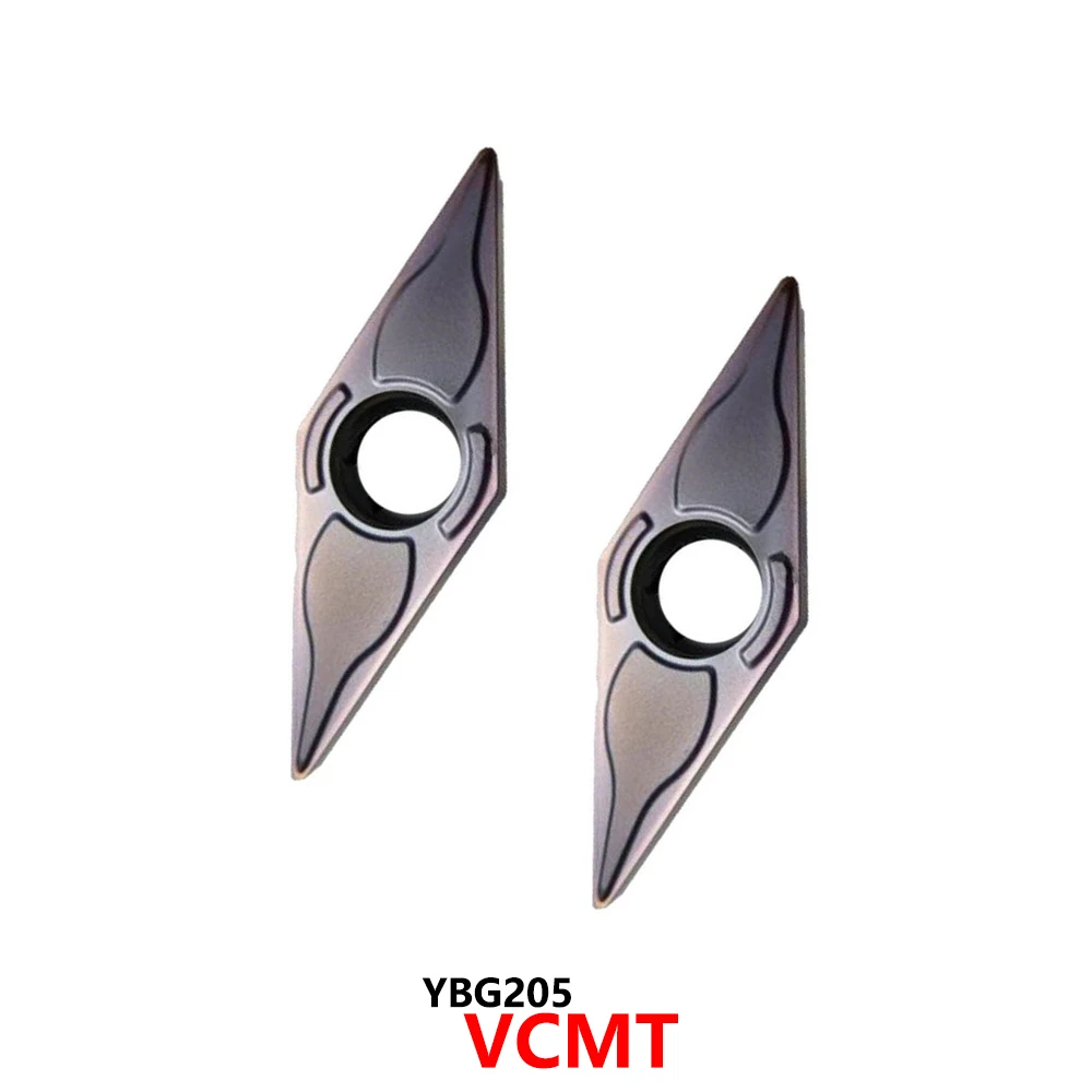 

Original VCMT160404 VCMT160408 EF EM YBG205 Carbide Inserts VCMT 160404 160408 CNC Tools Blades VCMT1604 Plates VCMT16