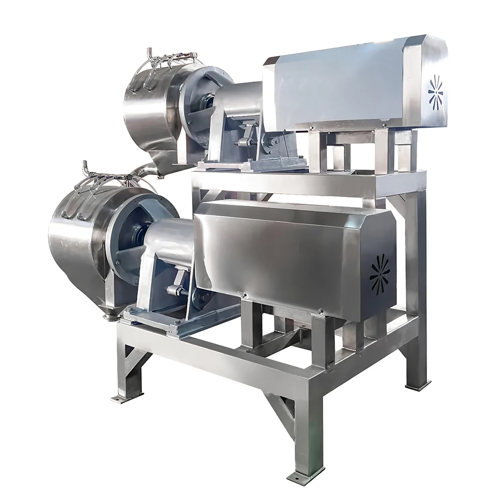 Custom  High speed pulping machine Automatic SUS304 Food-Grade Stainless Steel Mango Juicer Fruit Juicer Fruit Pulp Coconut Meat