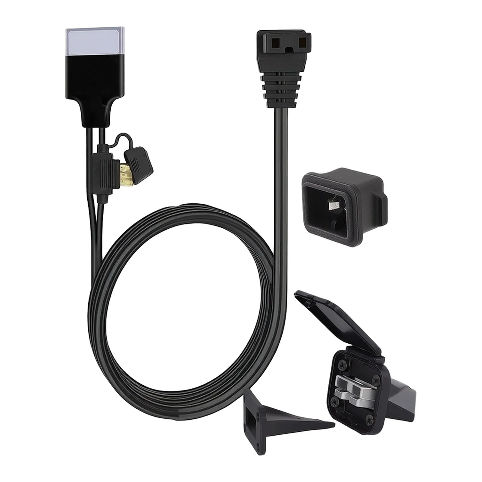 Stylish and Professional Installation 12V Power Cord Cable for RV Electric Cooler for refrigerator with Flush Mount Design