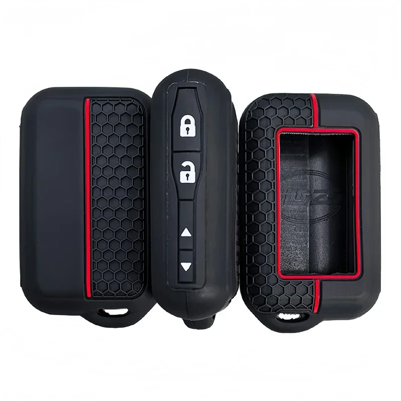 Silicone Case Key Cover For Starline E90 E63 E91 E61 E95 E66 E60 LCD Two Way Car Alarm Remote Case Keychain Transmitter