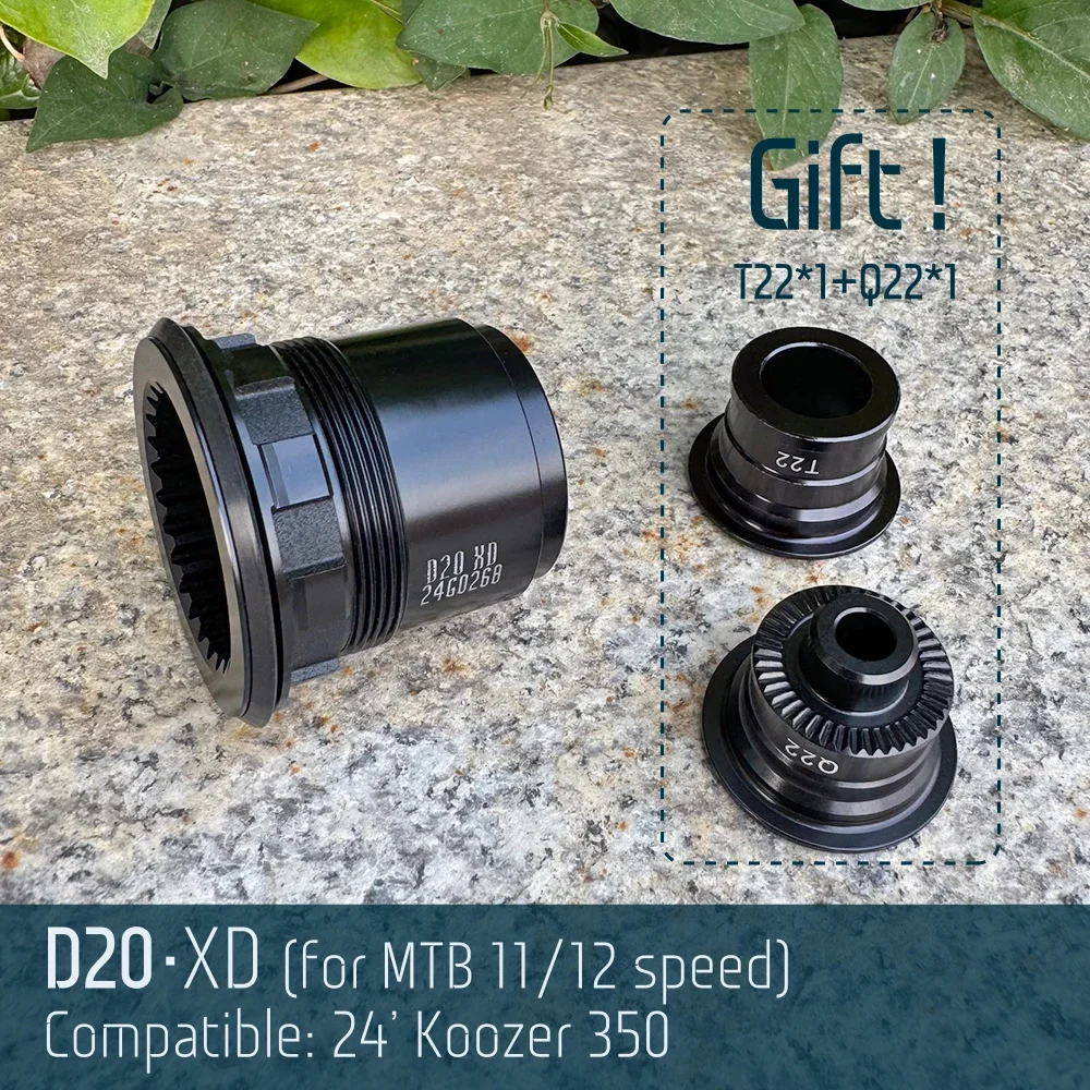 

Koozer 350 D MTB Road Bike Hub HG 8 11 12 Speed XDR MSR 135mm QR Disc Brake Free Hub Bike Parts