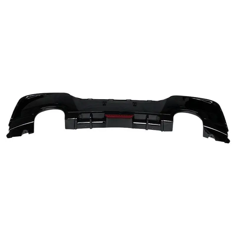 

Подходит для BMW 1-й серии F20, модифицированная модель MP с подсветкой, глянцевая черная задняя губа, карбоновая текстура, задний спойлер с четырьмя выходами, одиночный