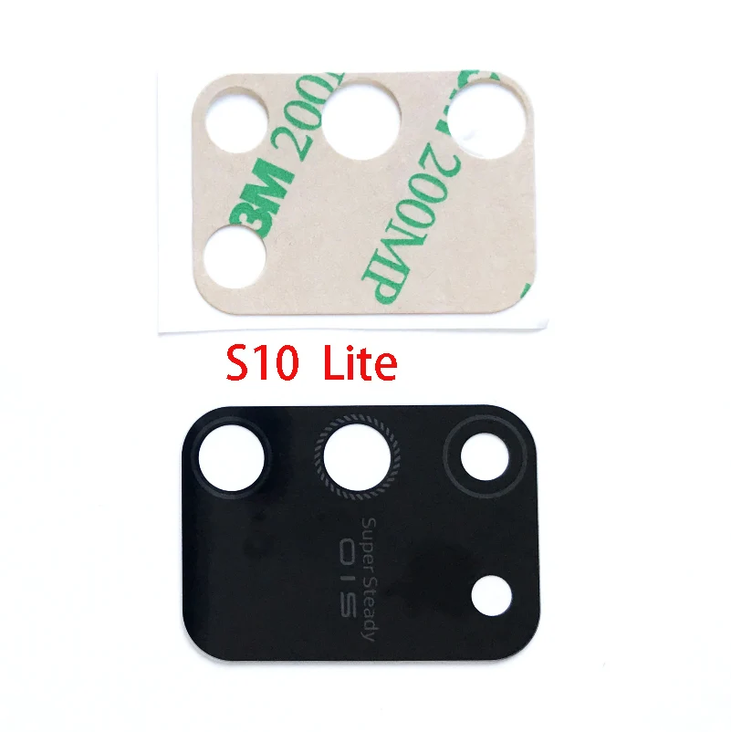 100Pcs For Samsung Galaxy Note 20 8 9 10 S8 S9 S10 Plus S10E Lite S20 Ultra S21 Back Rear Camera Glass Lens Cover Sticker