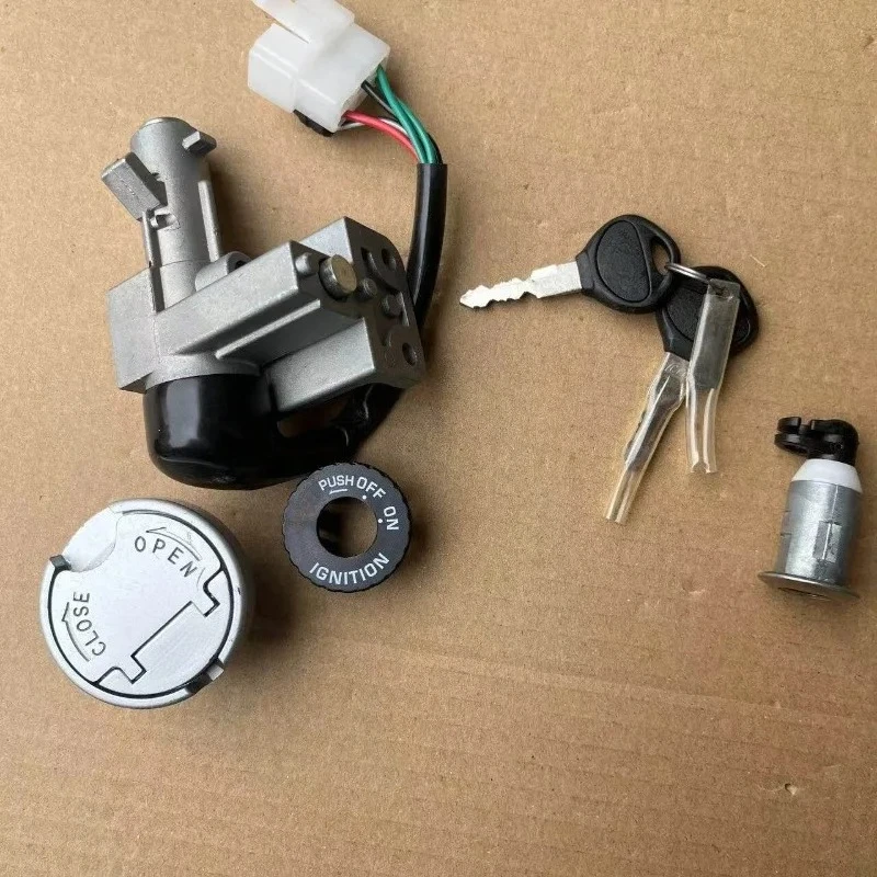 For Kymco 50/125 CK125T-7 Motorcycle Lock Set Ignition Switch Fuel Tank Cap Kit
