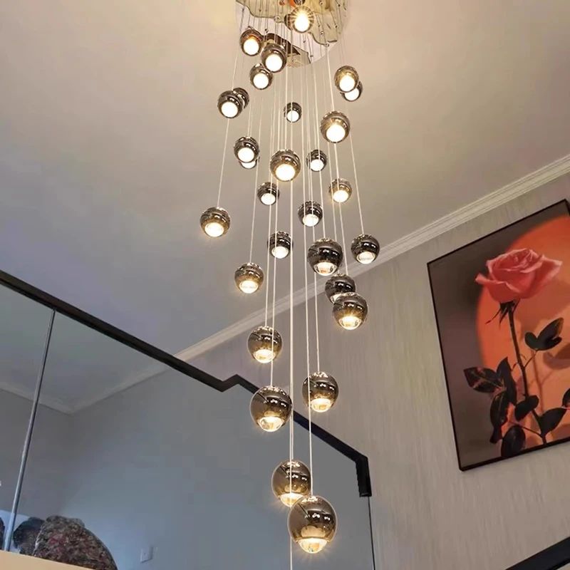 Modern LED Chandeliers for Home Decor, Luzes penduradas, Sala de estar, Sala de jantar, Iluminação interior