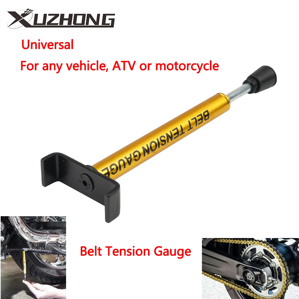 

10 Lb Belt Tension In Gauge Metal Motorcycle Belt Tension Tool Universal For Accurate Motorcycle Setting Belt Tension Gauge
