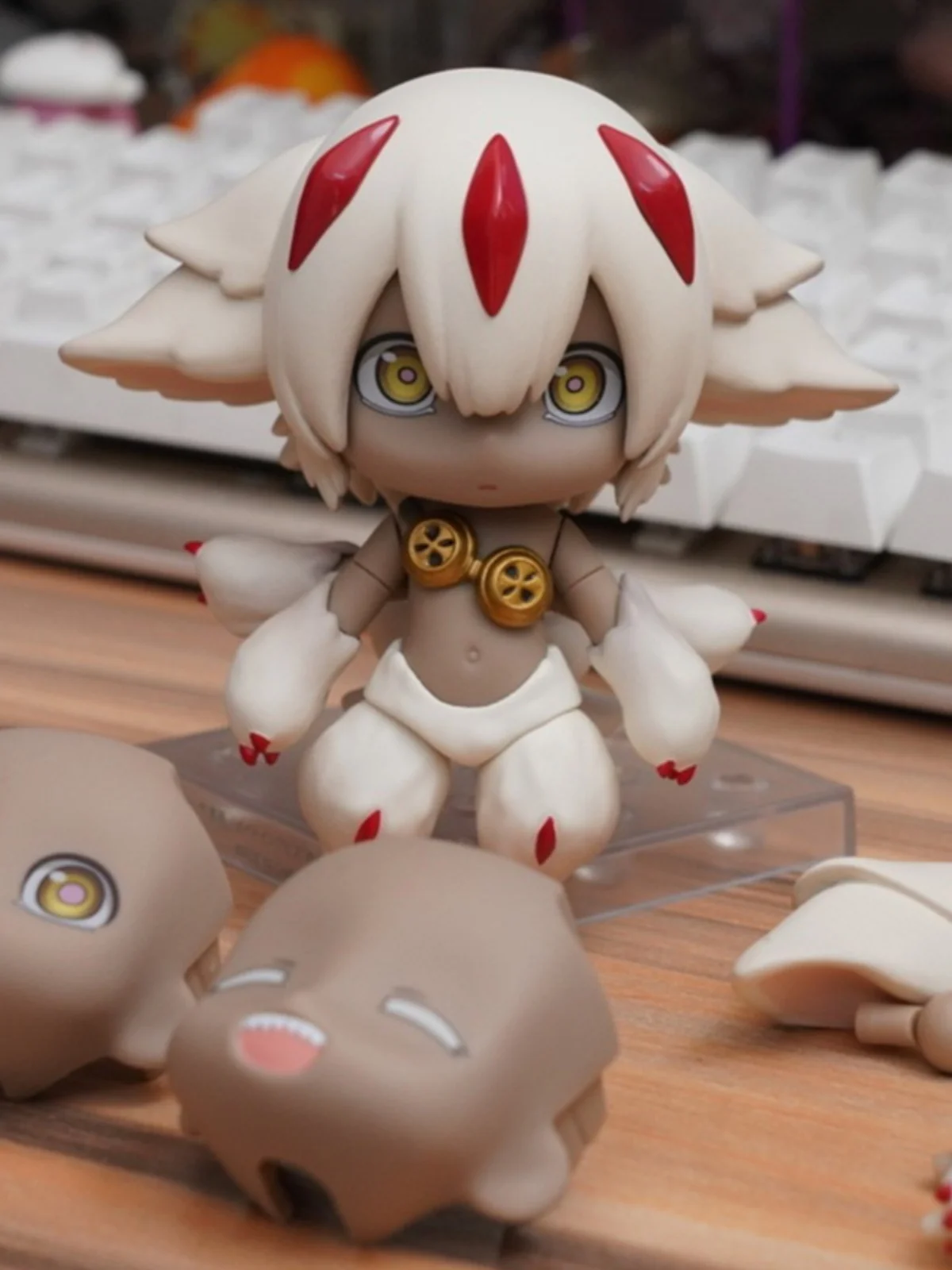 الغوص جوفاء كلايمان Q نسخة الشكل 939 نانكي بروسكا Fapta أنيمي الوجه مبادلة الحلي تحصيل التماثيل البلاستيكية اللعب #3