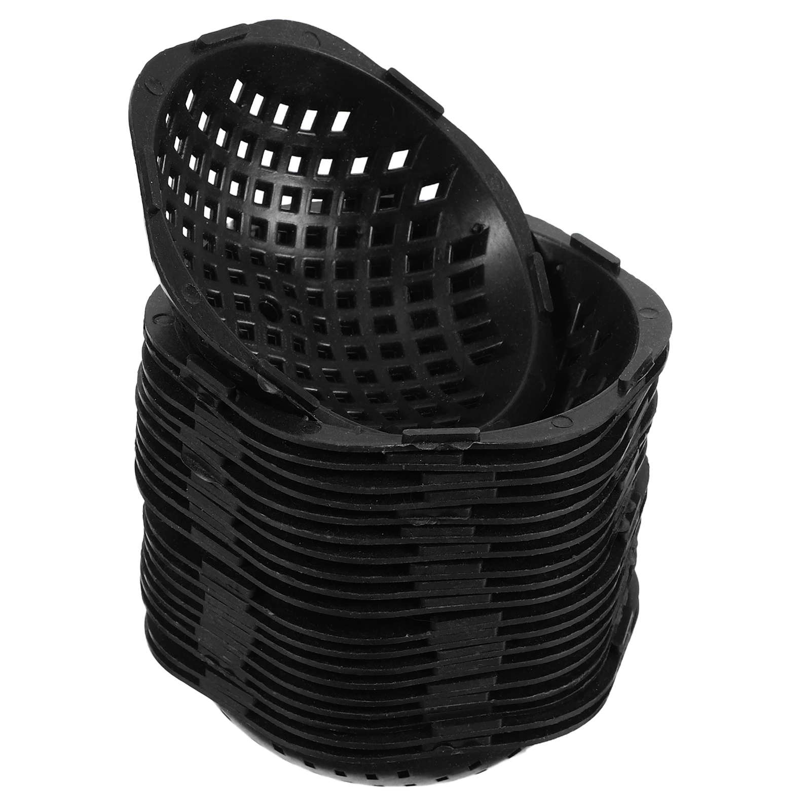 

20 Pcs Flower Pot Drainage Mat Bonsai Hole Covers Flowerpot Grid Plastic Mesh Screen Planter Bottom