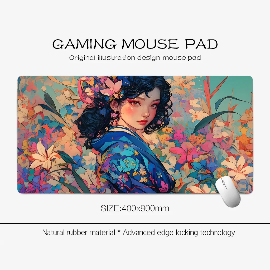 

40x90cm Large luxury mouse pad Multi-model rubber non-slip game pads Laptop protection mat Lengthened and thickened mats durable