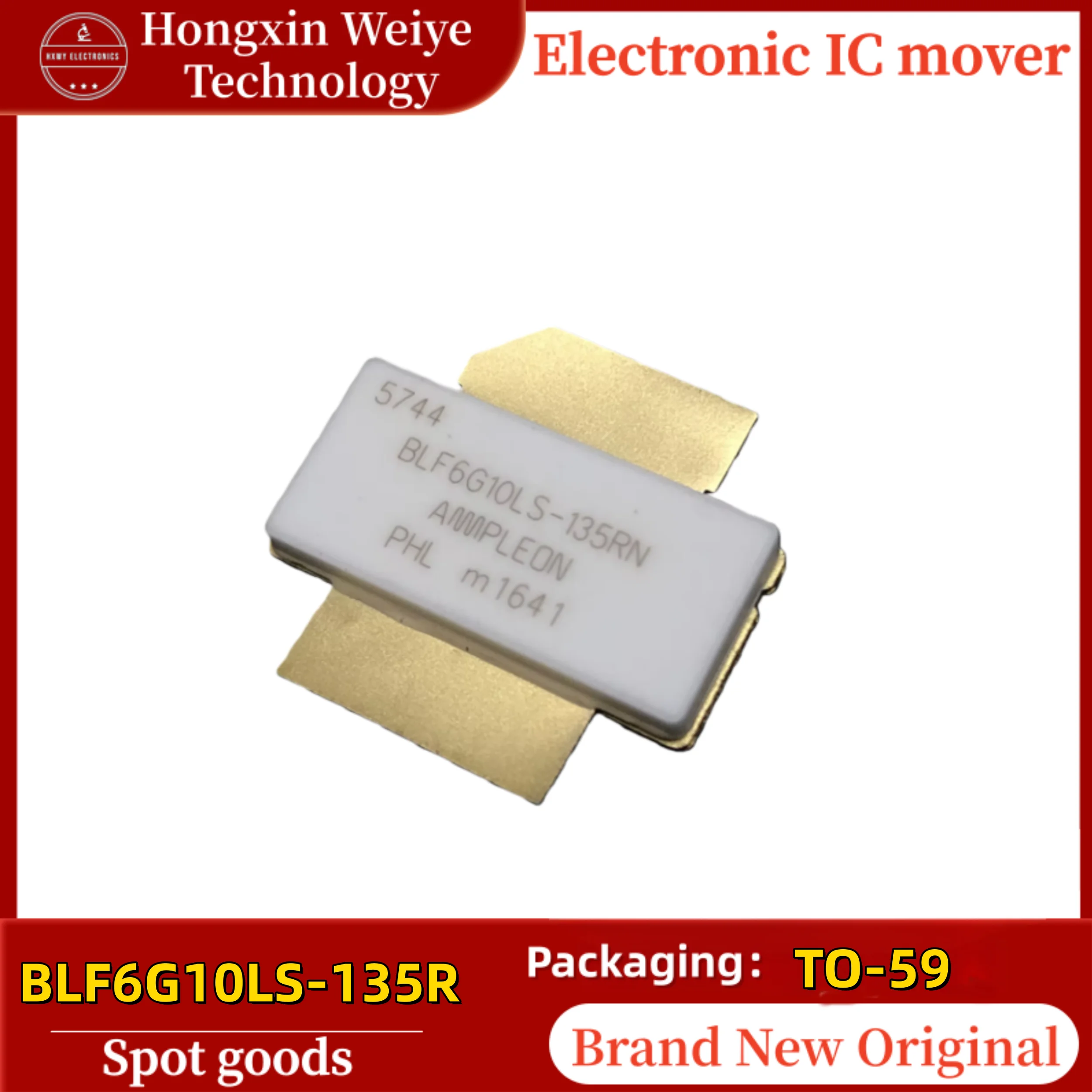 

1/5 PCS BLF6G10LS-135R BLF6G10LS TO-59 RF Microwave Power Transistor 135W 800~1000MHz Brand New In Stock