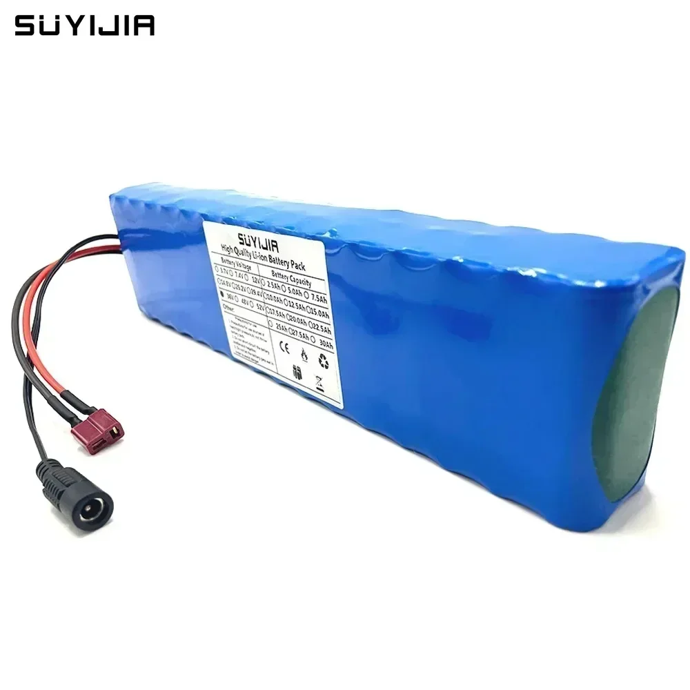 36V 10S3P Rechargeable Lithium Battery Pack 18650 7500mAh BMS System1000W Stronger Power Suitable for Electric Scooter Bicicleta