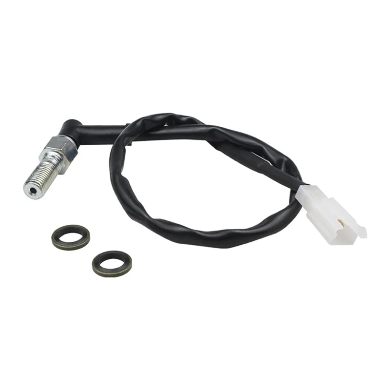 Interruptor de presión de freno hidráulico M10 X 1,0 Mm, luz trasera de motocicleta, perno hueco, componente del sistema de frenos de Motocicleta