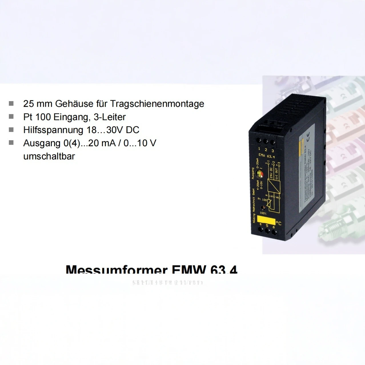 

2025 noeding temperature transmitter EMW63.4