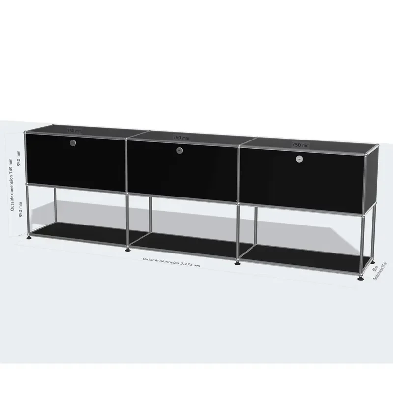 China-Made High Quality Modern Stainless Steel Foldable Eco-Friendly Durable Modular Space-Saving Large Capacity Living Room