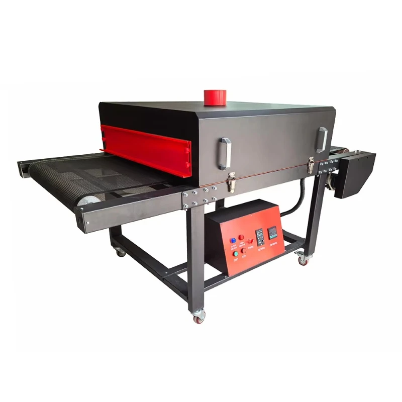 2 meters frequency conversion speed regulation infrared tunnel dryer screen printing conveyor belt drying oven