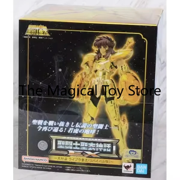 

Authentic Bandai Saint Cloth Myth EX Gold Saint Libra Douko Reborn Edition Birthday Gift Toy Model Collectible